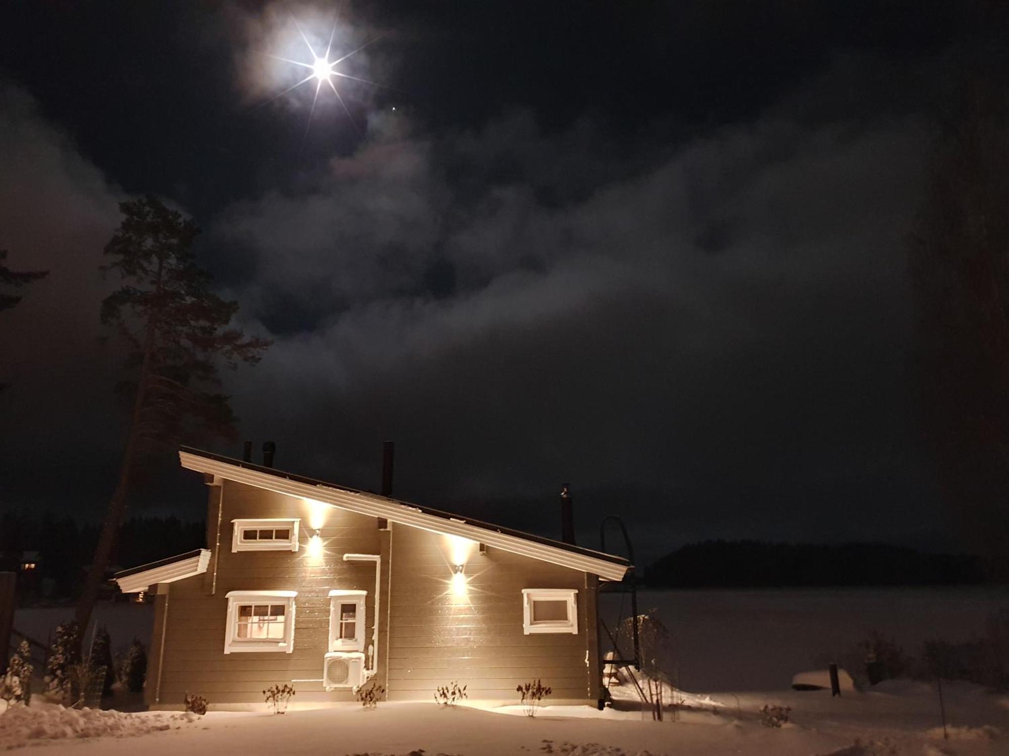 Stunning Log Cabin 45M2 On The Shore Of Kallavesi. Kuopio Exterior photo
