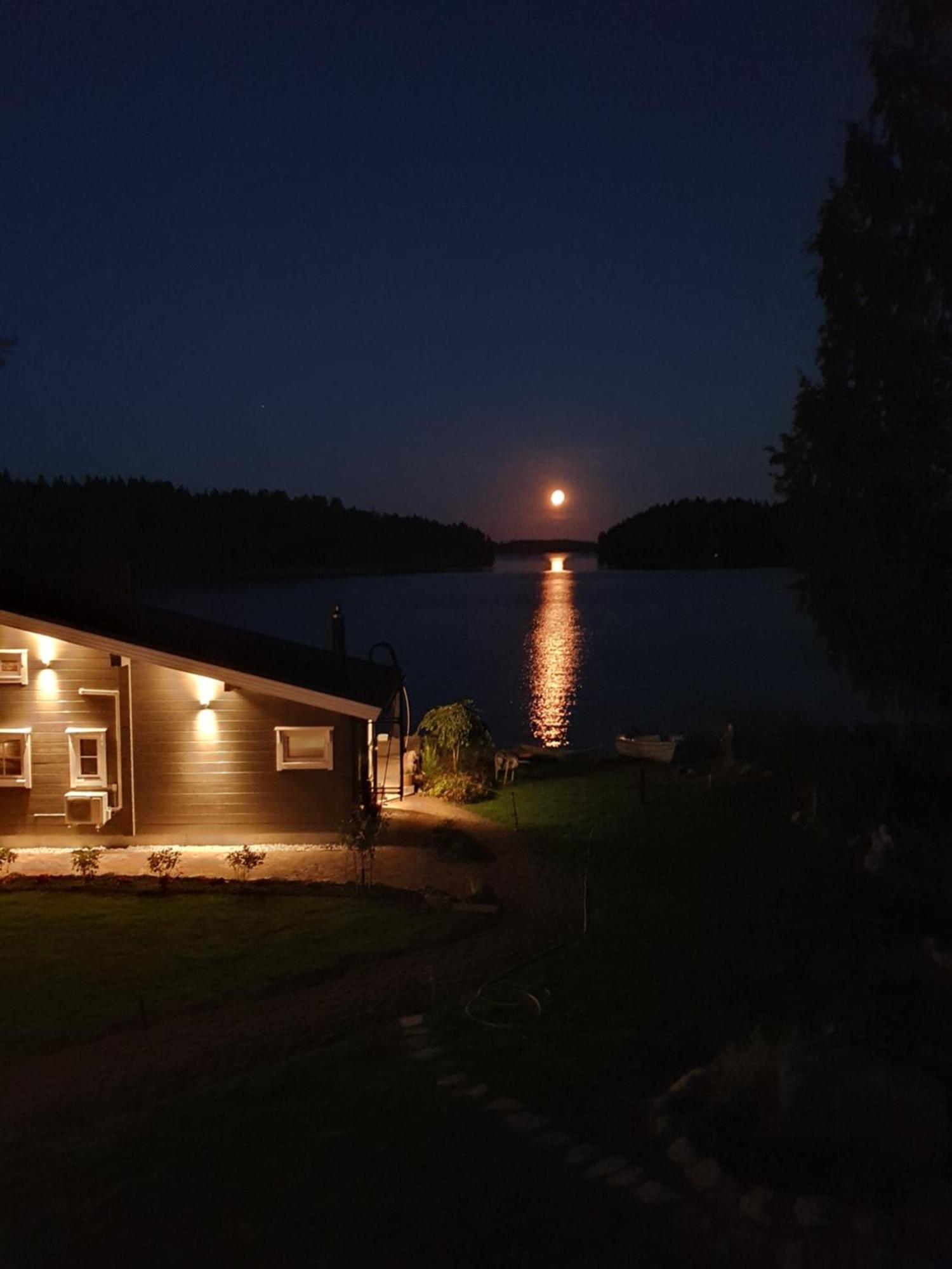 Stunning Log Cabin 45M2 On The Shore Of Kallavesi. Kuopio Exterior photo